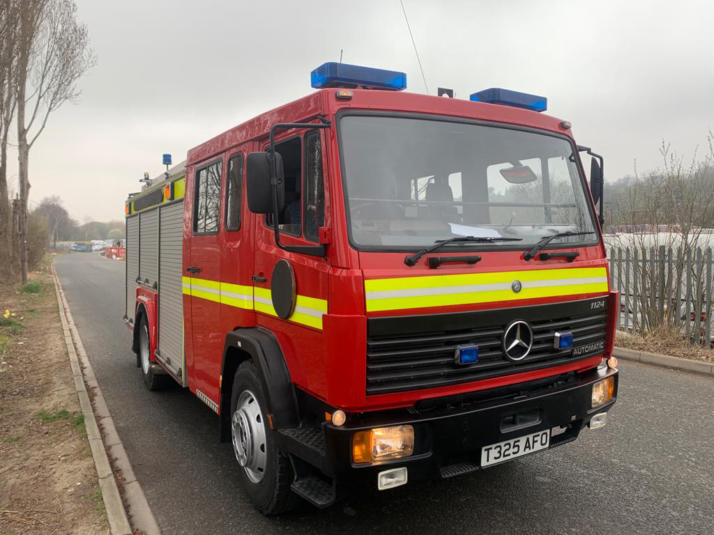 Mercedes 1124 - Evems Limited - Good quality fire engines for sale