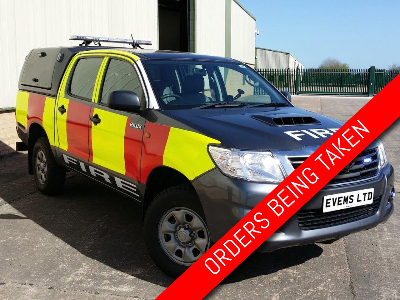 Toyota Hilux RIV - Evems Limited - Good quality fire engines for sale