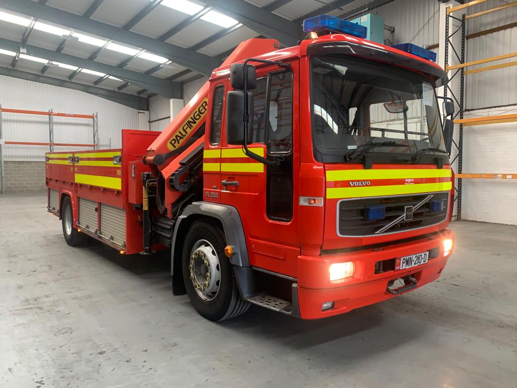 Volvo FL250 Crane - Evems Limited - Good quality fire engines for sale