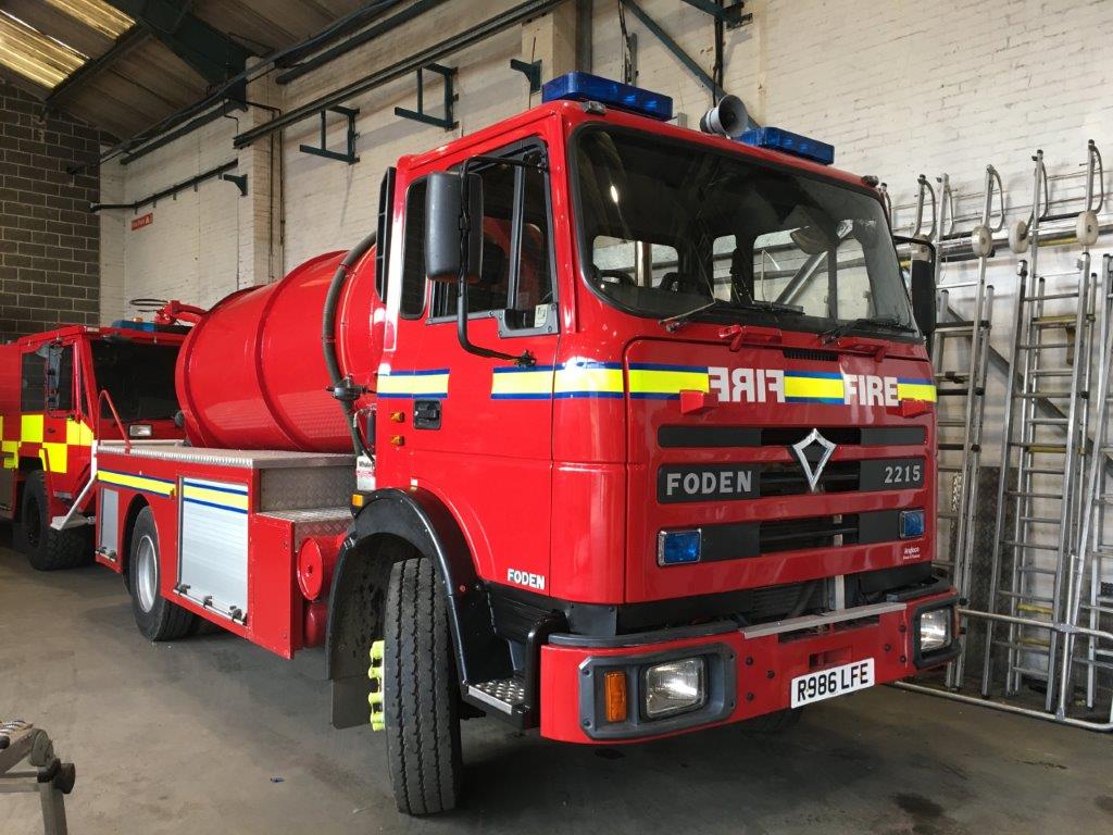 Foden Emergency Water Tanker - Evems Limited - Good quality fire engines for sale