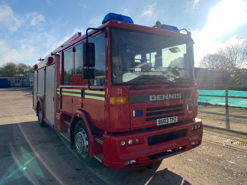 Dennis Sabre XL 2003 - Evems Limited - Good quality fire engines for sale