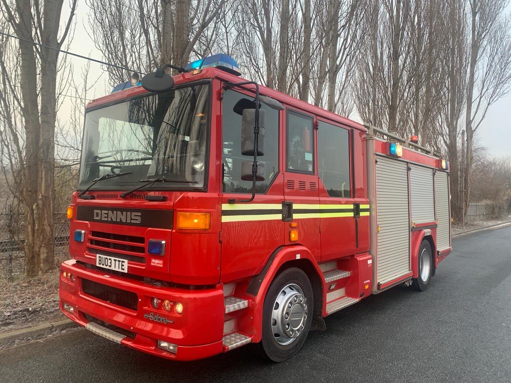 Dennis Sabre XL 2003 - Evems Limited - Good quality fire engines for sale
