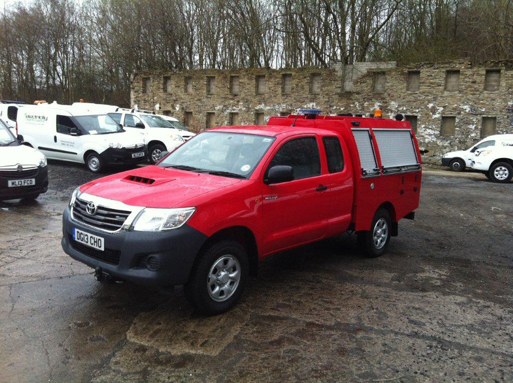 Toyota Hilux CAT 2 RFFS - Evems Limited - Good quality fire engines for sale